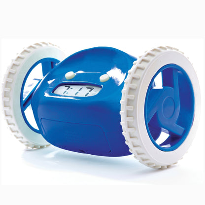 Clocky Navy - Alarm clock on wheels