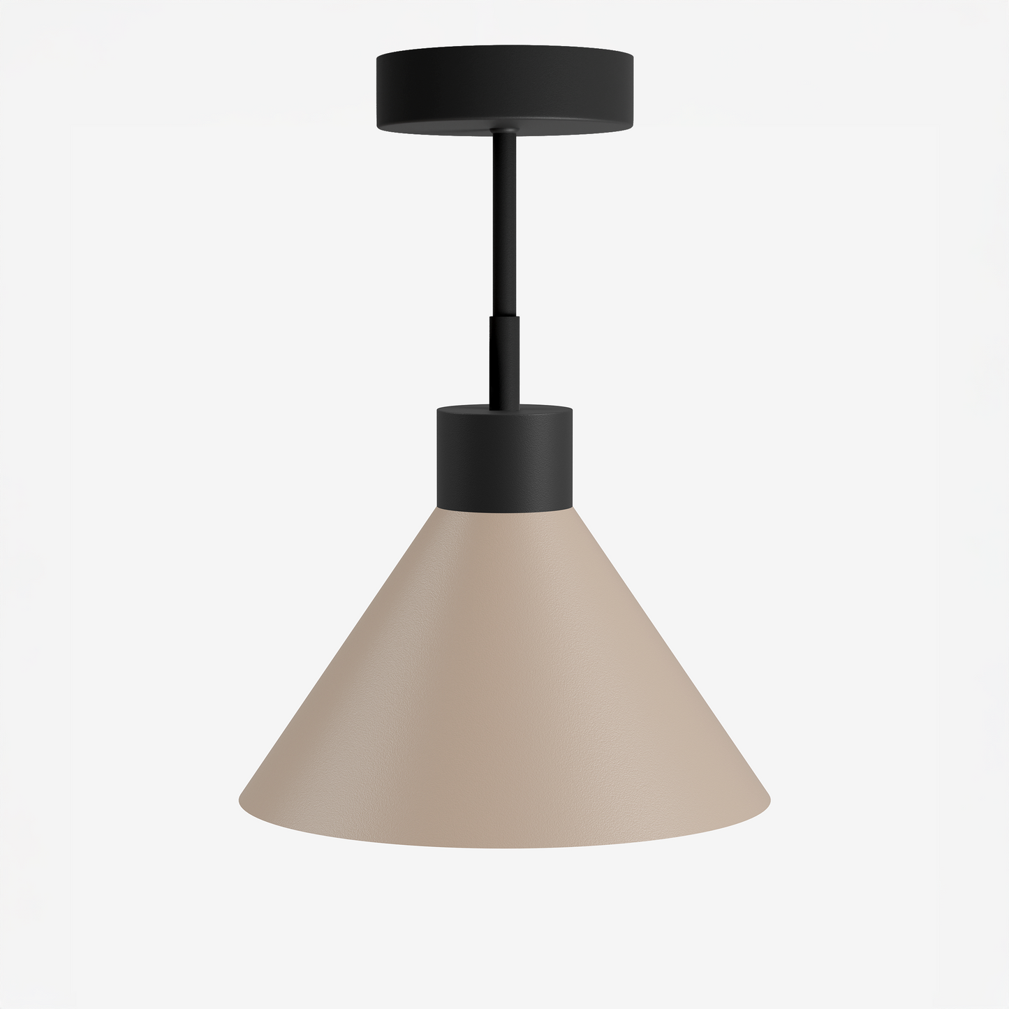 Comnox - Studio Monton Switch Ceiling 1L - Modulair Design - Beige & Zwart