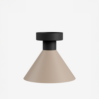 Comnox - Studio Monton Switch Ceiling 1L - Modulair Design - Beige & Zwart
