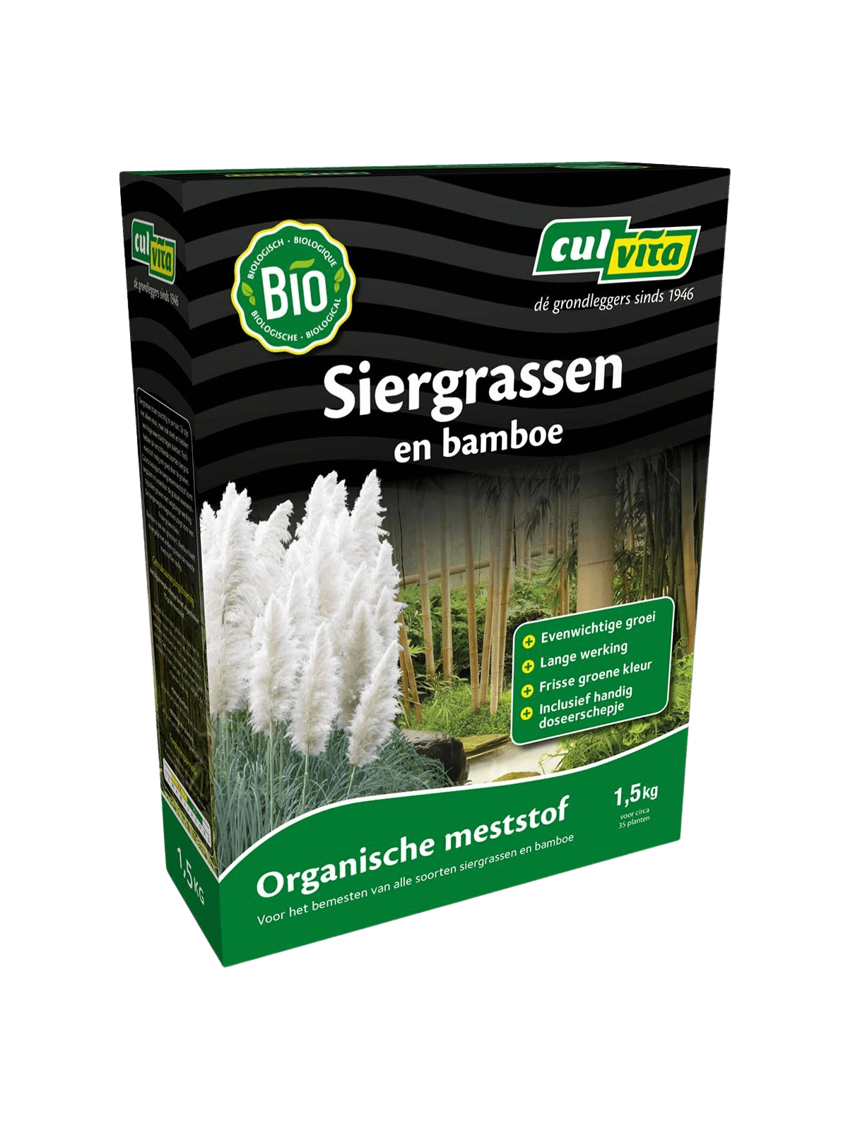 Culvita Organische Siergrassen en Bamboe Meststof - 1,5kg