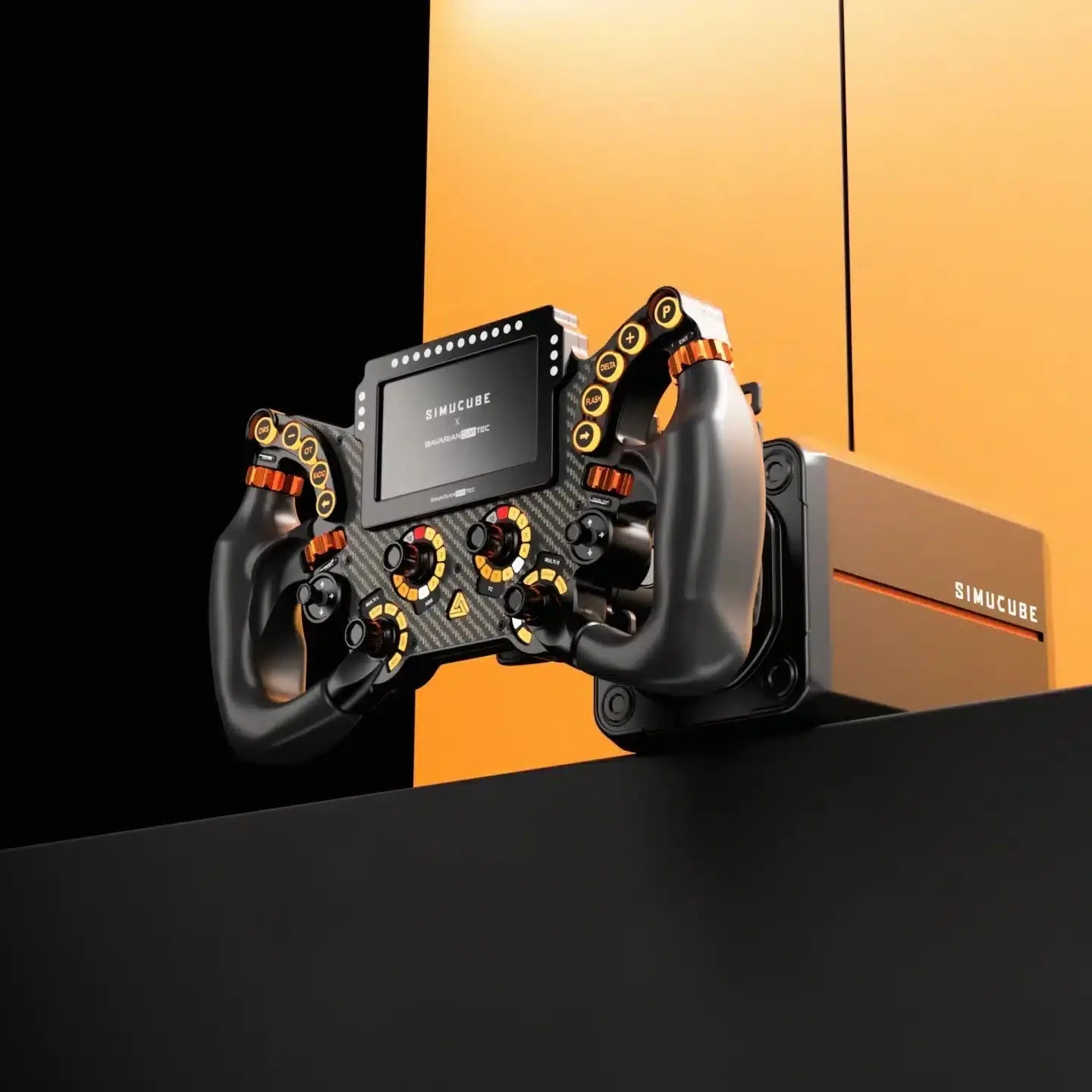 Bavarian Sim Tec x Simucube Delta PRO SC – Wireless Formula Sim Steering Wheel