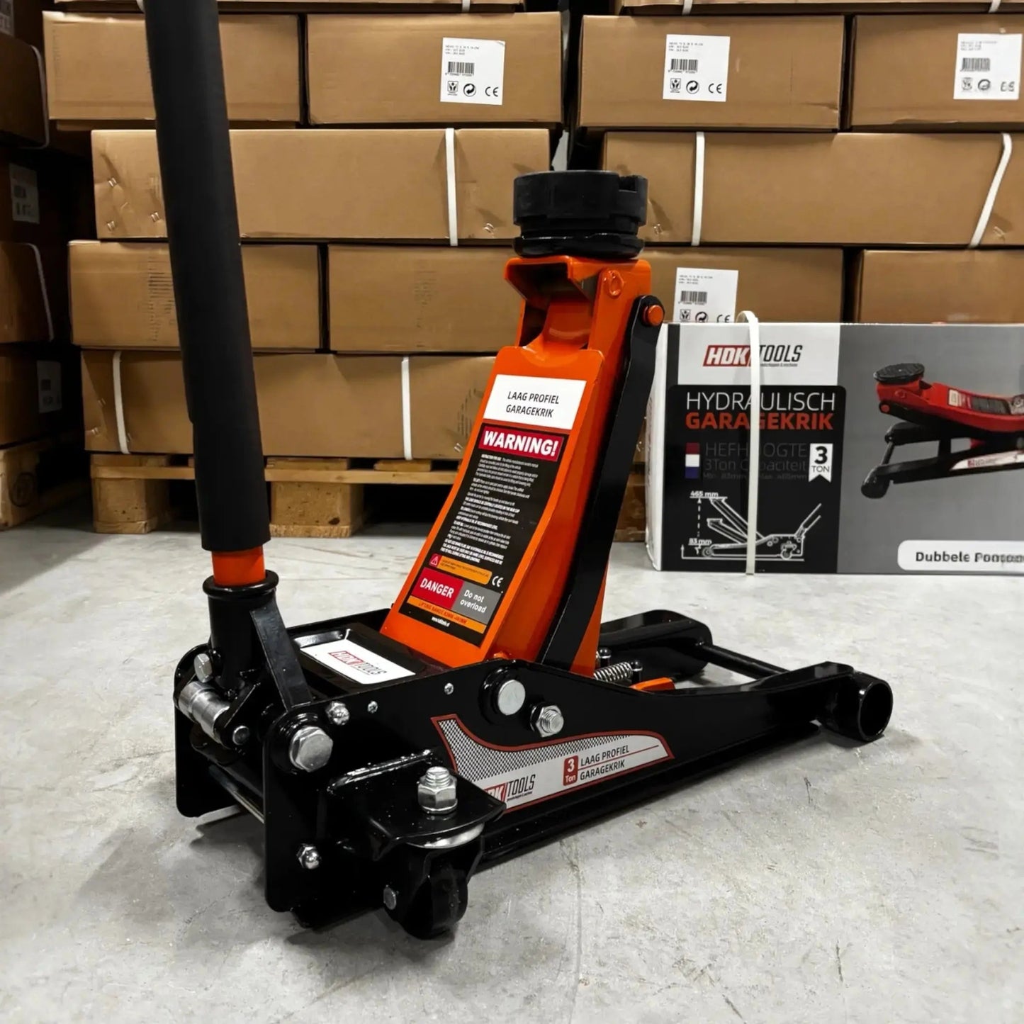 Comnox - Garagekrik 3 ton extra laag - Ideaal voor verlaagde auto's