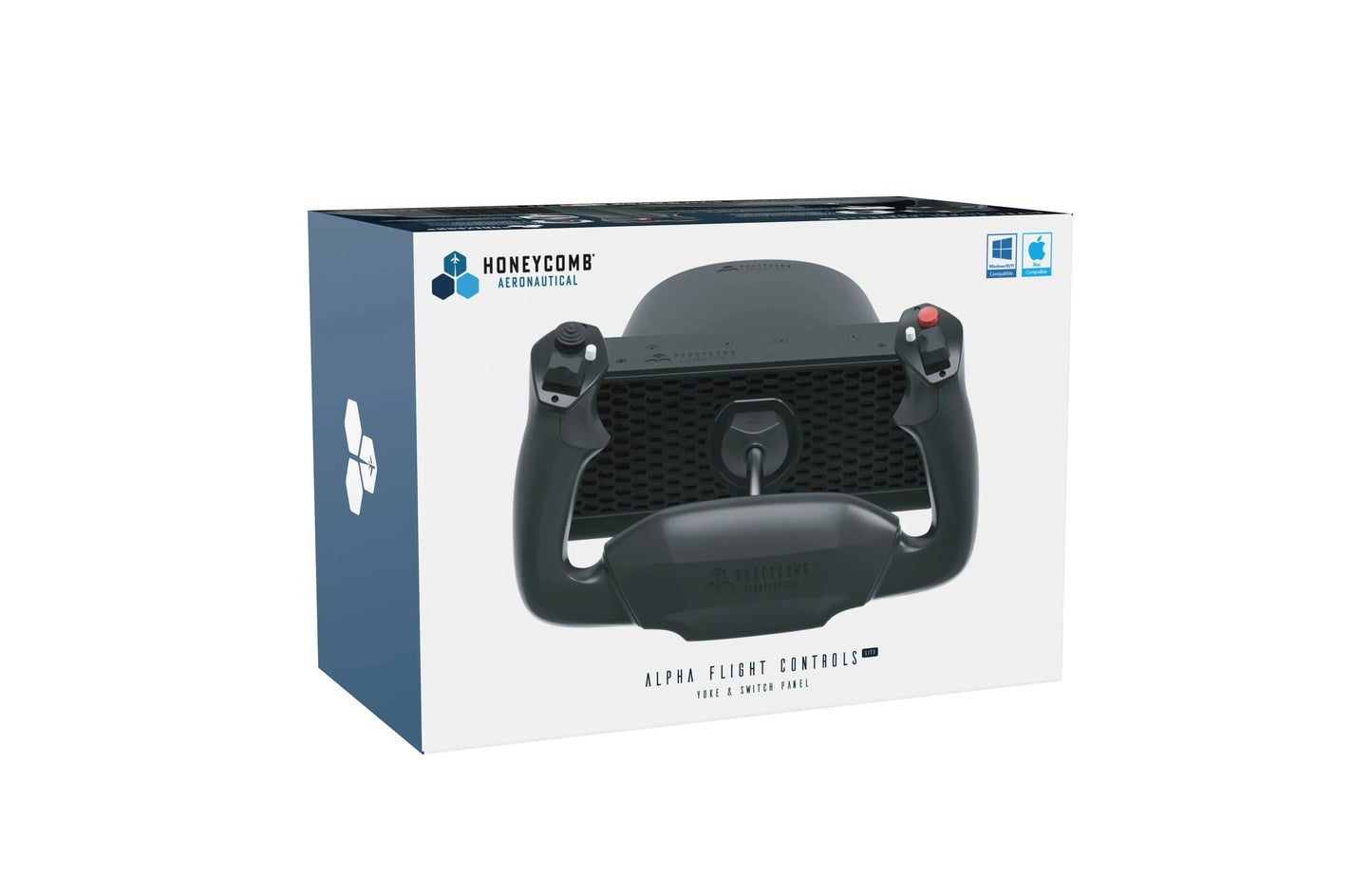 Honeycomb Alpha Flight Controls Lite Yoke + Switch Panel (PC/Mac)