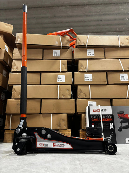 Comnox - Garagekrik 3 ton extra laag - Ideaal voor verlaagde auto's