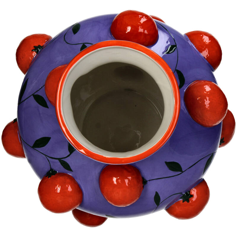 Orange Dolomite Multi Vase