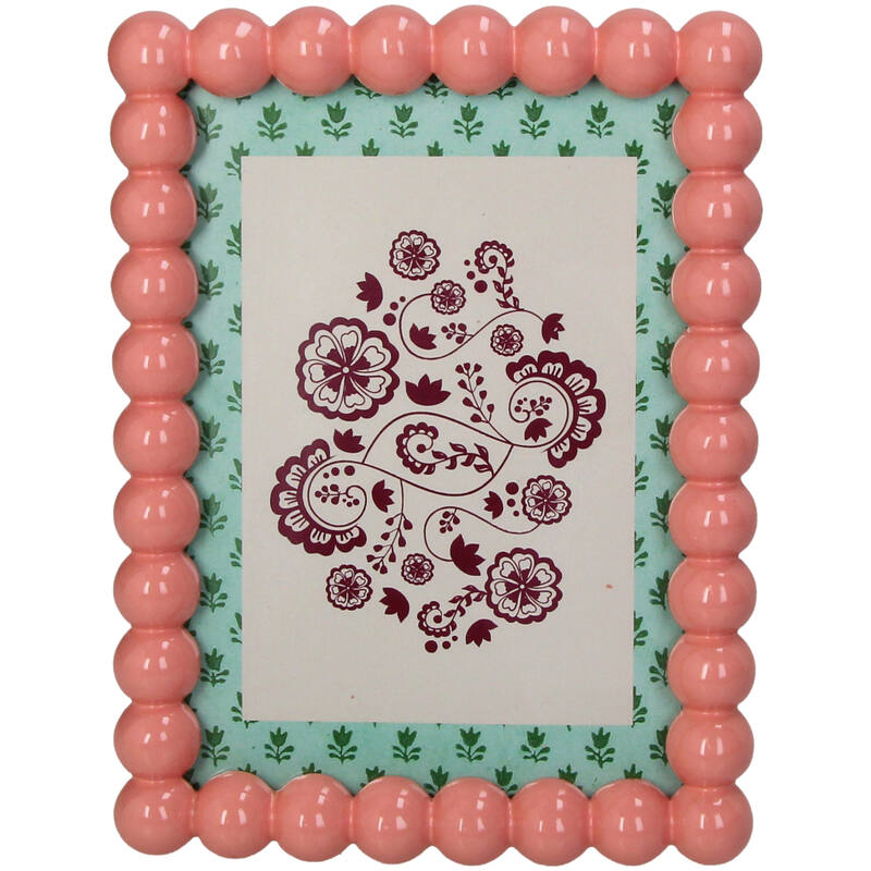 Photo Frame Polyresin – Peach