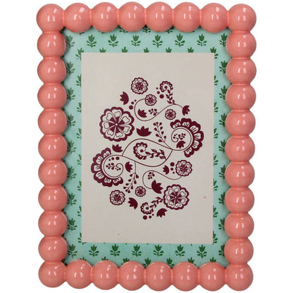 Photo Frame Polyresin – Peach