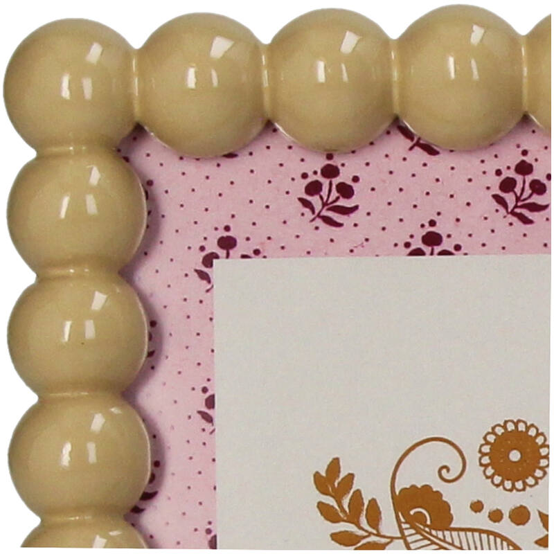 Photo Frame Polyresin – Beige