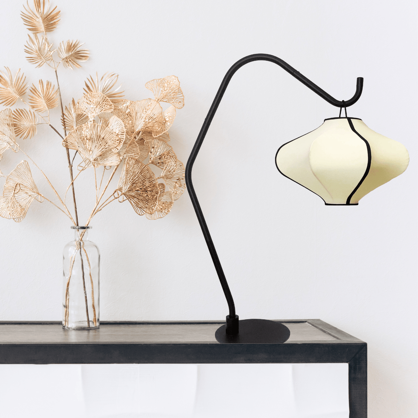 Comnox - Lumi - Lantaarn lampenkap met organische vorm - 40cm