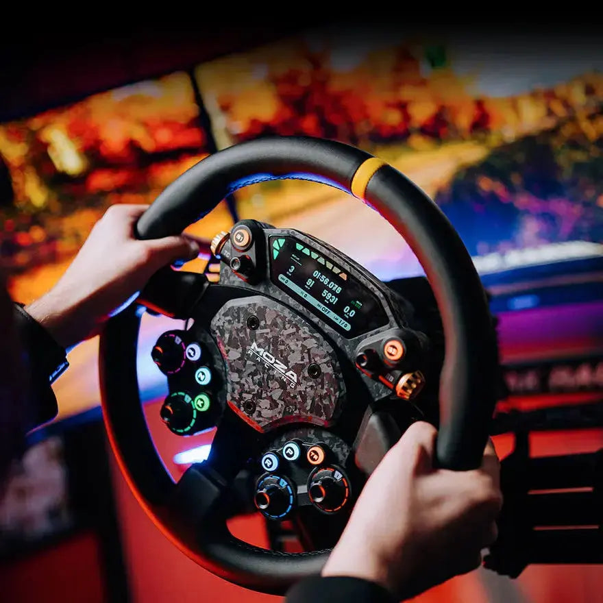 Moza Racing CS Pro Steering Wheel - Professionele Controle - 325mm GT-stijl