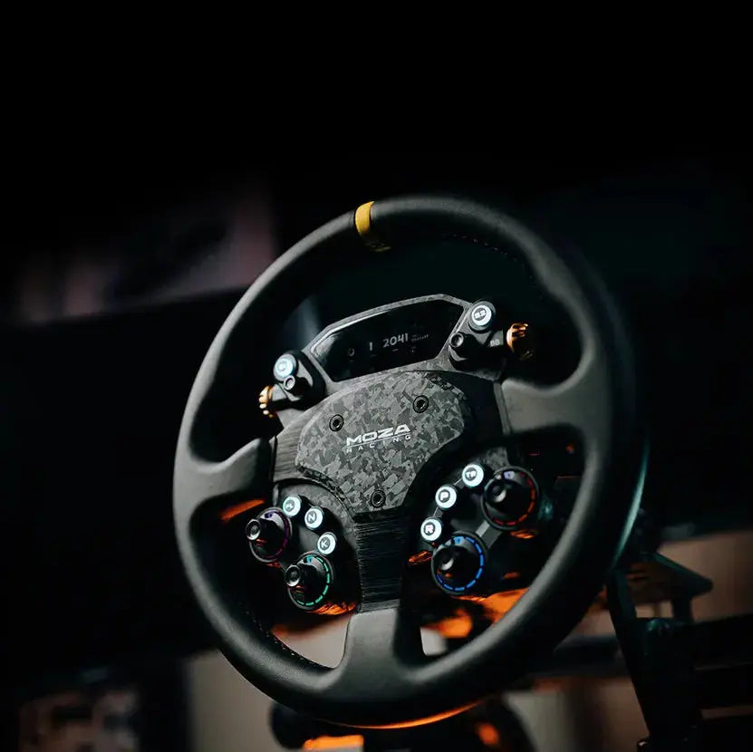 Moza Racing CS Pro Steering Wheel - Professionele Controle - 325mm GT-stijl