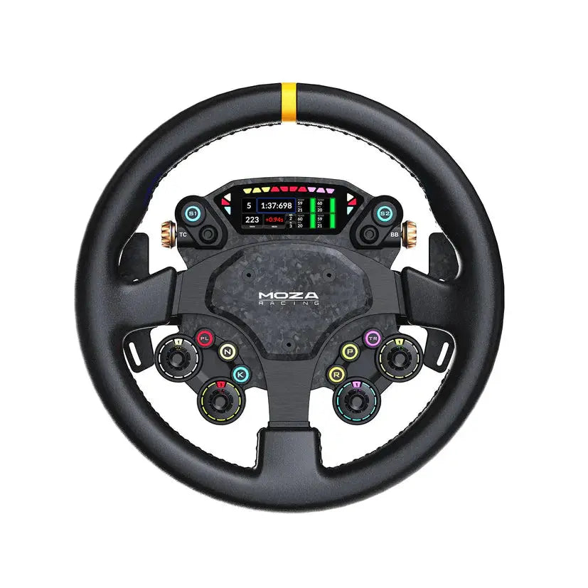 Moza Racing CS Pro Steering Wheel - Professionele Controle - 325mm GT-stijl