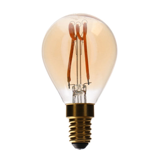 Proventa DECO LED Filament lamp E14 - Model XS globe - Dimbaar - _ 45 mm - Extra warm wit