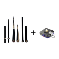 NeXtime Klokwijzers Set S met Silent Movement - Stille Beweging - 16 mm Aslengte