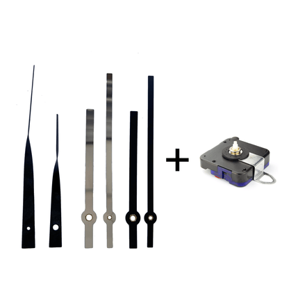NeXtime Klokwijzers Set M met Silent Movement - Geruisloos - 16 mm aslengte