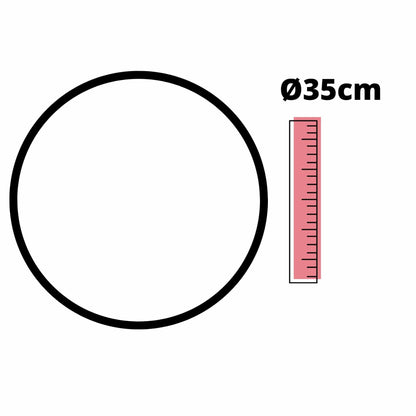 NeXtime klokmotor met wijzerset – stille beweging – 16 mm