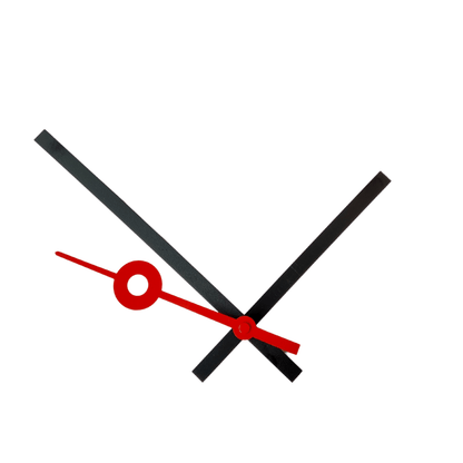 NeXtime Klokwijzers XL met Silent Movement - Stille loop - 16 mm aslengte