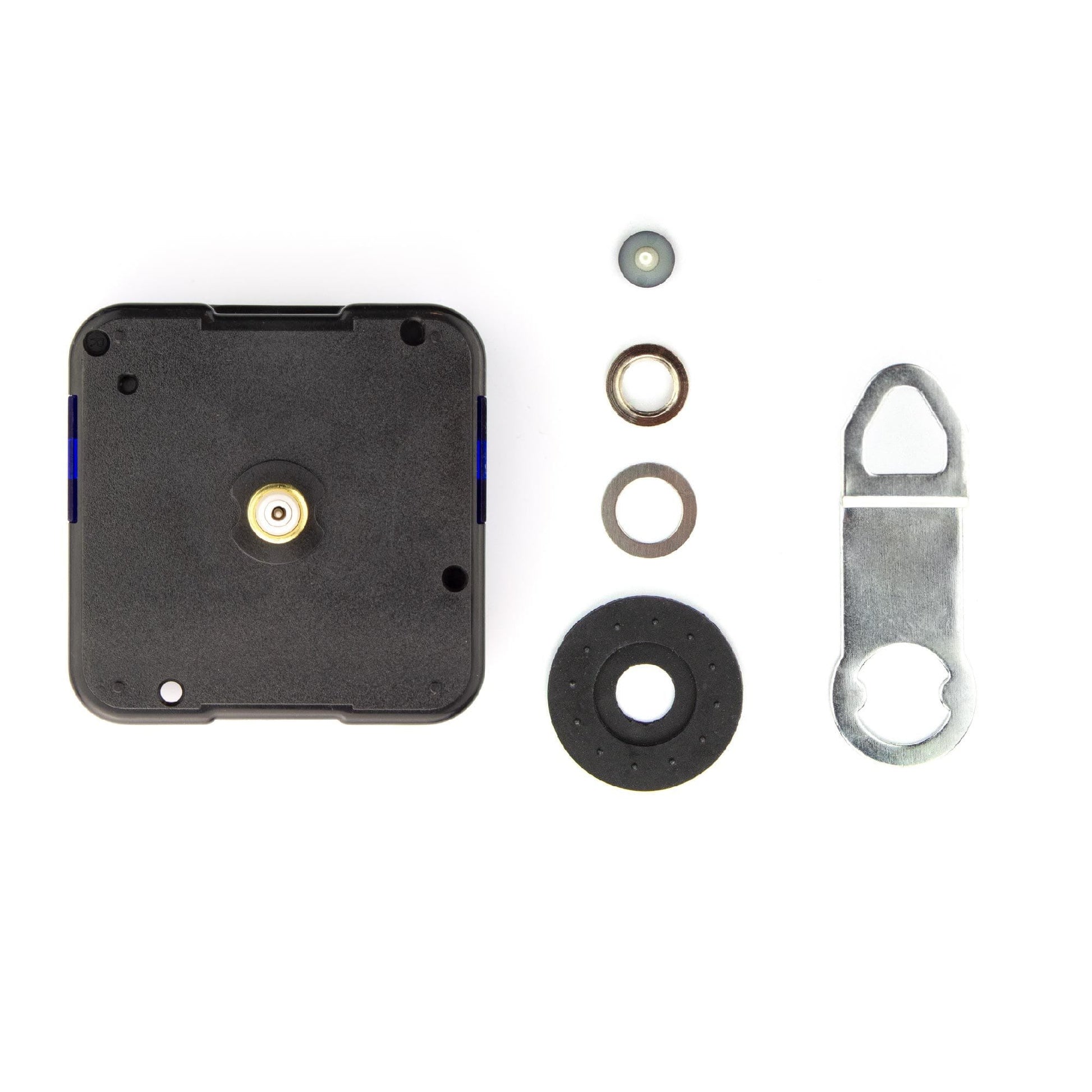 Kinderkamer wandklok met alpaca's en kaktusjes blauw