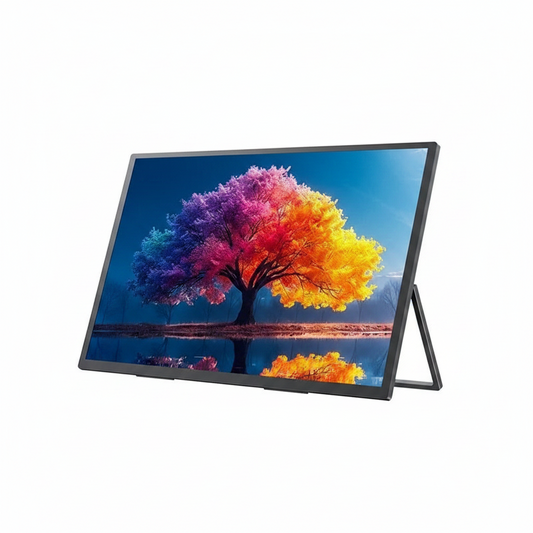 Comnox - UPERFECT 18,4" QLED Draagbare Monitor - Verbluffende 4K Resolutie - Comfortabel Gebruik op Reizen - 18,4" Scherm - 100% sRGB - Comnox