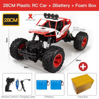 Comnox - RC Auto Met Led Verlichting - Krachtige Off‑Road Monstertruck - 50m Controlebereik - 28×17×12 cm - 2,4 GHz