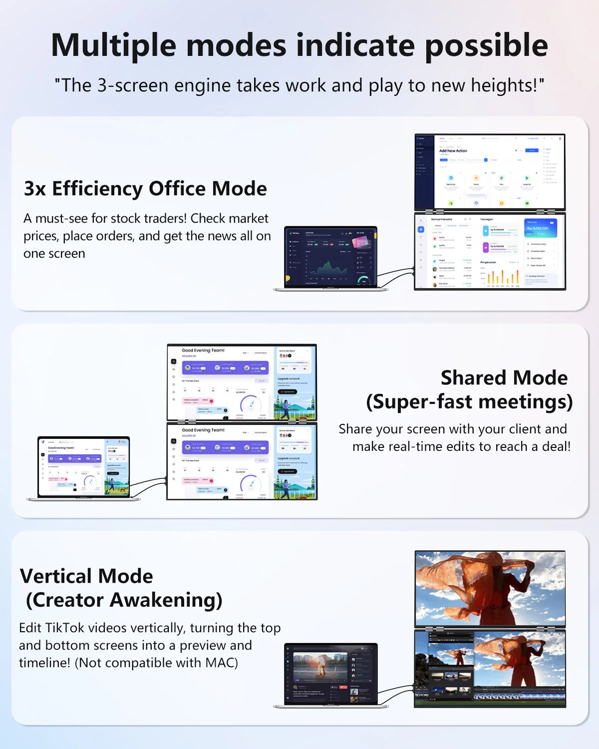 Een 23,8-inch gaming-monitor met 100Hz refreshrate en 1080P resolutie, uitgerust met HDR en 100% sRGB kleuraccuraatheid, ideaal voor gamers en creatie