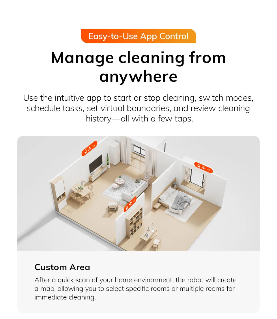 De witte ILIFE robotstofzuiger met zilveren details en draadloze smartphone-app voor slimme huishoudelijke reiniging. Geoptimaliseerd voor automatisch