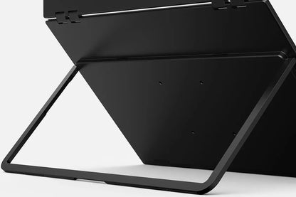 Een 23,8-inch en 43-inch dubbel scherm met 100Hz, HDR 1080P, geschikt voor gaming en multimedia. Zwart aluminium frame, compatibel met Windows en Mac 