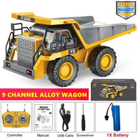 Comnox - RC Gravenmachine - Realistische bouwspellen - Duurzame constructie - 2,4 GHz - 3 accu opties