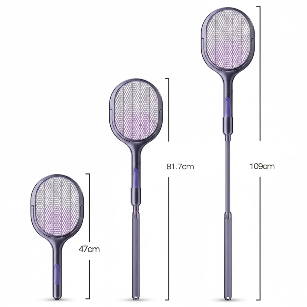 Comnox Telescopische elektrische muggenverjager & UV