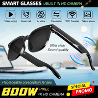 Comnox Slimme AI Bril 1080P HD Video Opname Camera... - Comnox
