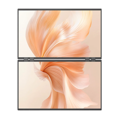 Een 23,8-inch en 43-inch dubbel scherm met 100Hz, HDR 1080P en 1,5ms respons, geschikt voor gaming en creatieve werkzaamheden op Windows en Mac OS. - 