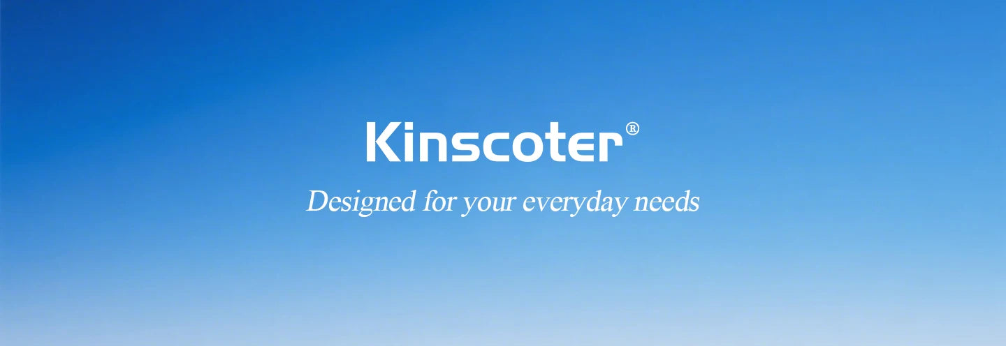 Oranje Kinscoter 6-in-1 kampeerventilator met 20000mAh batterij, digitale display en afstandsbediening, geschikt voor zowel kamperen als thuisgebruik.