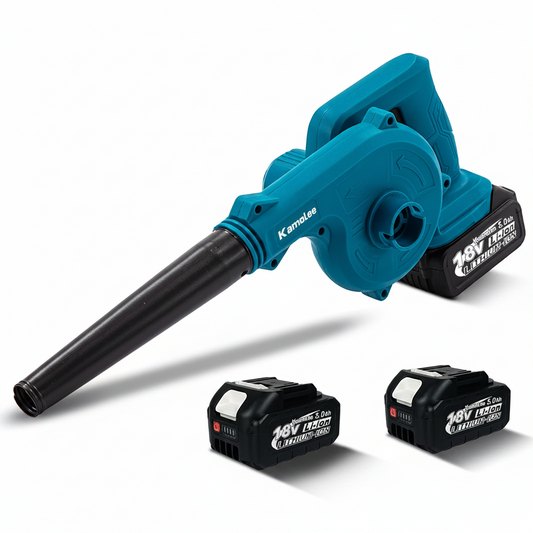 Comnox - Kamolee - Draadloos Opladen Föhn Stofzuiger 2-in-1 Elektrische Bladblazer - Krachtig en Praktisch - 18V Lithium-ion Batterij