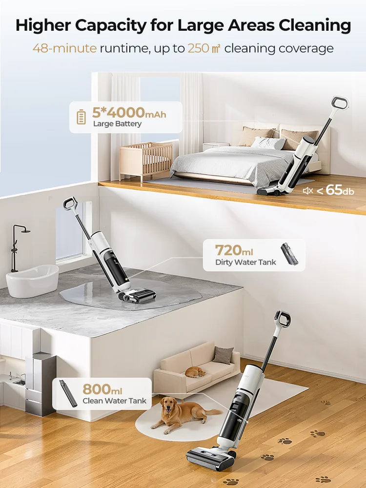 Laresar M5 nat-droog vloerreiniger - productbeeld 7
