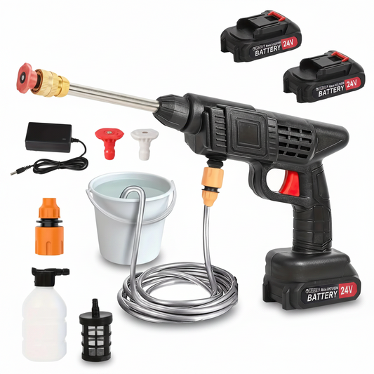 Comnox - Makita 24V draadloze hogedrukhendel - Krachtig en mobiel - 50Bar druk - Waterpistool voor autowasstraat - waterresistent