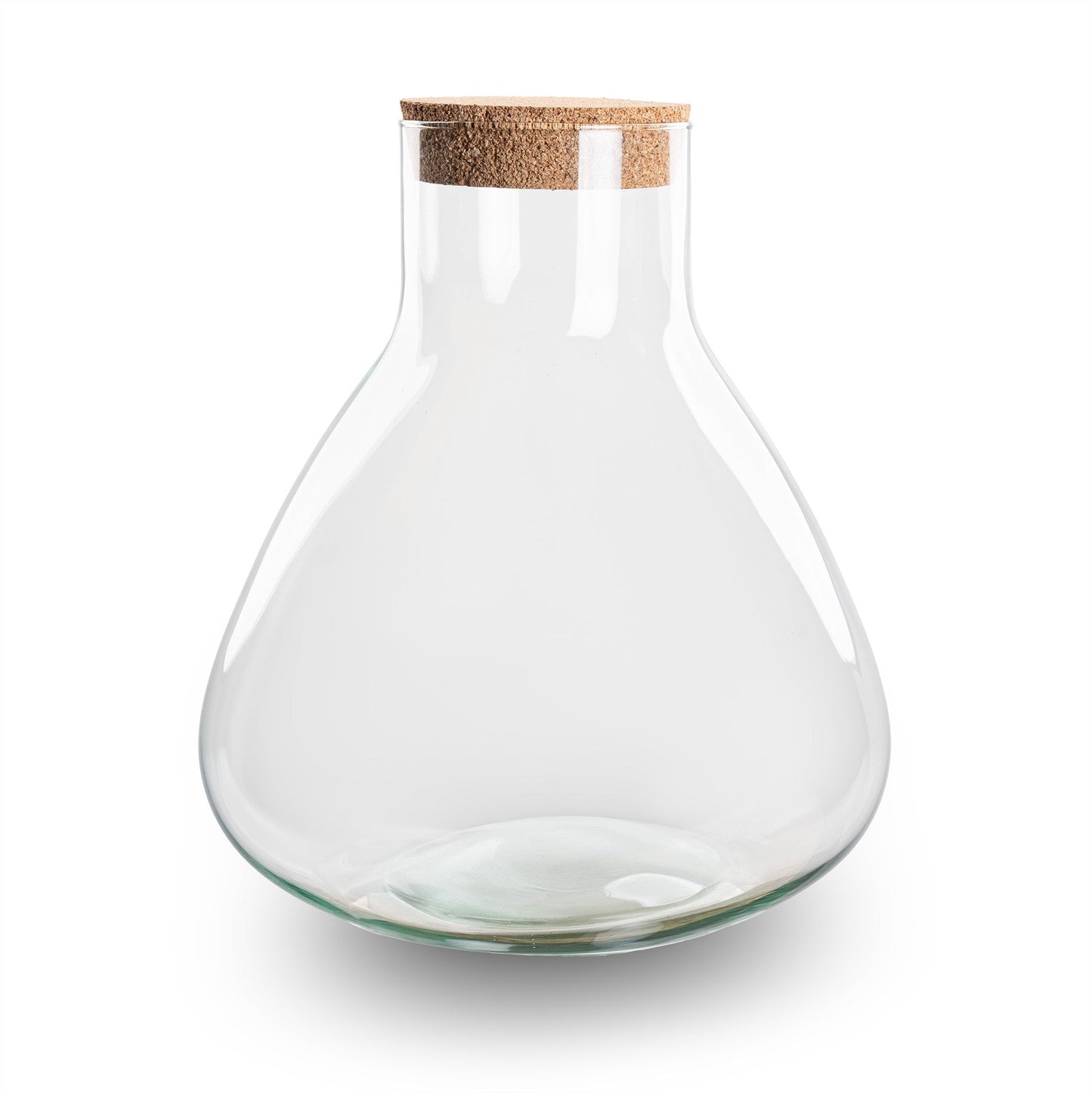 Terrarium bottle 'Sammie' with cork - Closed terrarium Ø 22.5 cm ↑ 27 cm