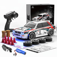 Comnox - ZLL SG204 PRO RTR RC Auto Mini LED Licht Drift 1/24 4WD – Maximale snelheid 20 km/u – 2,4G 4CH afstandsbediening – Compact en veilig