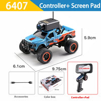 Comnox - Wltoys 6407 RC Camera Auto – Direct 2,4 G Wi‑Fi bestuur – HD camera met VR – 1:64 schaal – 3 snelheidsinstellingen