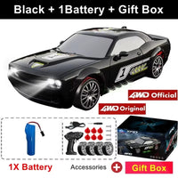 Comnox - RC Auto - 4WD Drift Racewagen - Realistische drift, LED verlichting - 2,4G afstandsbediening - 130W motor