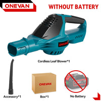 Comnox - Elektrische Bladblazer - Krachtig en Comfortabel - 5500W Motor - 180 m/s Wind - Stofblazer