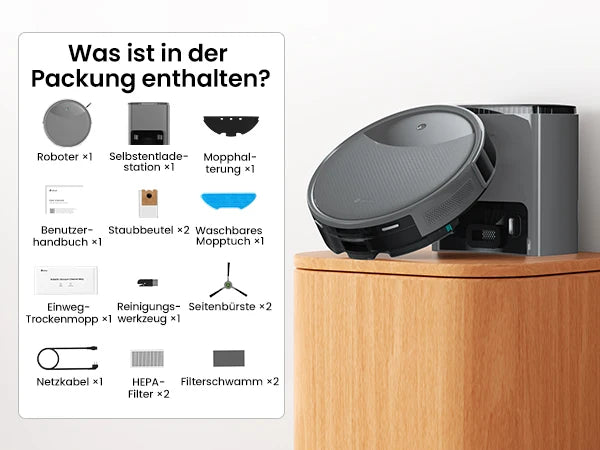 De Lefant M350 Max robotstofzuiger in grijze kleur met glanzend oppervlak, uitgerust met TOF-navigatie en app-gebaseerd besturing voor slimme huishoud