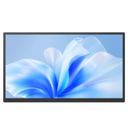 Een 22-inch 2K-monitor met 2560x1440 resolutie, 100% sRGB kleuraccuraatheid en 300Nit helderheid, uitgerust met HDR en een zwart frame, ideaal voor ga