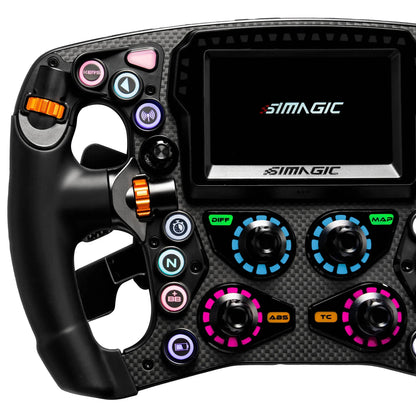Simagic Zeus Formula + MagicDash 4 Bundle - Sim Racing Set - Carbon en Aluminium