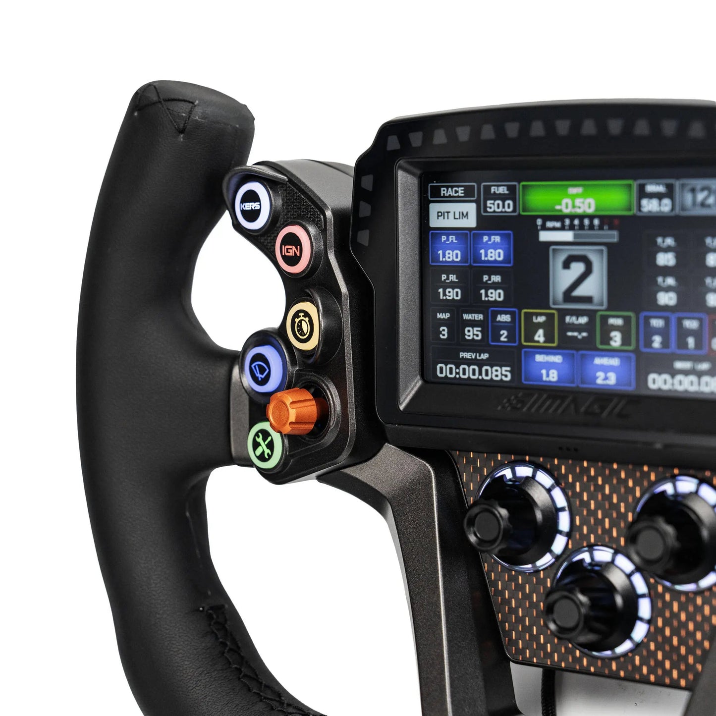 Simagic Zeus GT + MagicDash 4 Bundle - Professionele Telemetry Setup - 300mm Stuurwiel