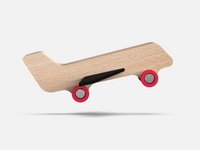 Comnox - Waytoplay Flyer - Duurzaam houten vliegtuigje met flexibele vleugels