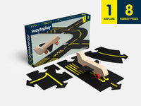 Comnox - Waytoplay Runway - Complete luchthaven set met vliegtuig