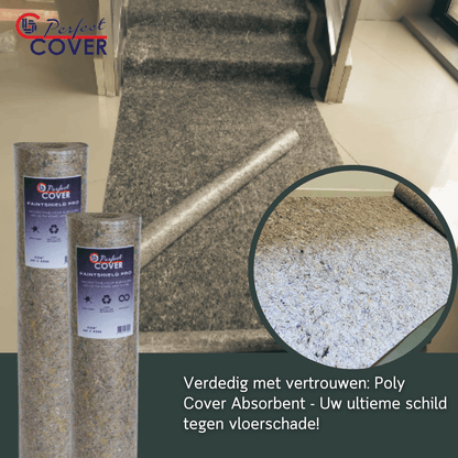 Perfect Cover Schildersvlies PRO – grijs – 250 g/m²