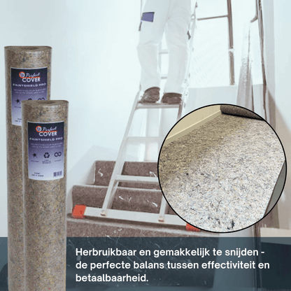Perfect Cover Schildersvlies PRO – grijs – 250 g/m²