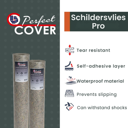 Perfect Cover Schildersvlies PRO – grijs – 250 g/m²