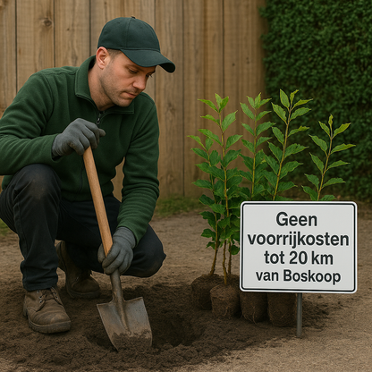 Fargesia 'Jiuzhaigou' – Niet woekerende bamboehaag pakket 10 meter